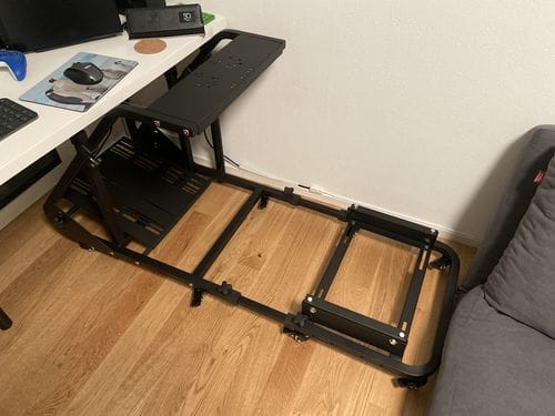 Customer photo review of Sim Racing Caster Wheels