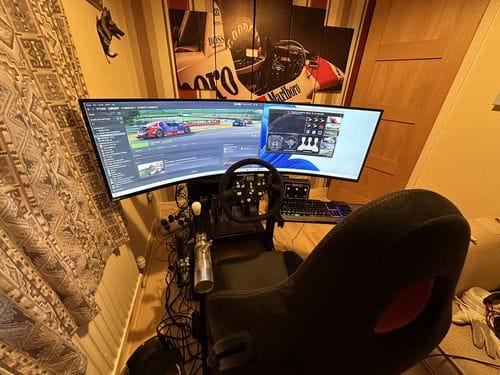 Customer photo review of PRIME Integrated Monitor Mount