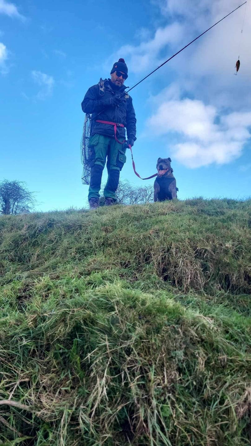 Customer photo review of Dog Fleece With Zip - Khaki