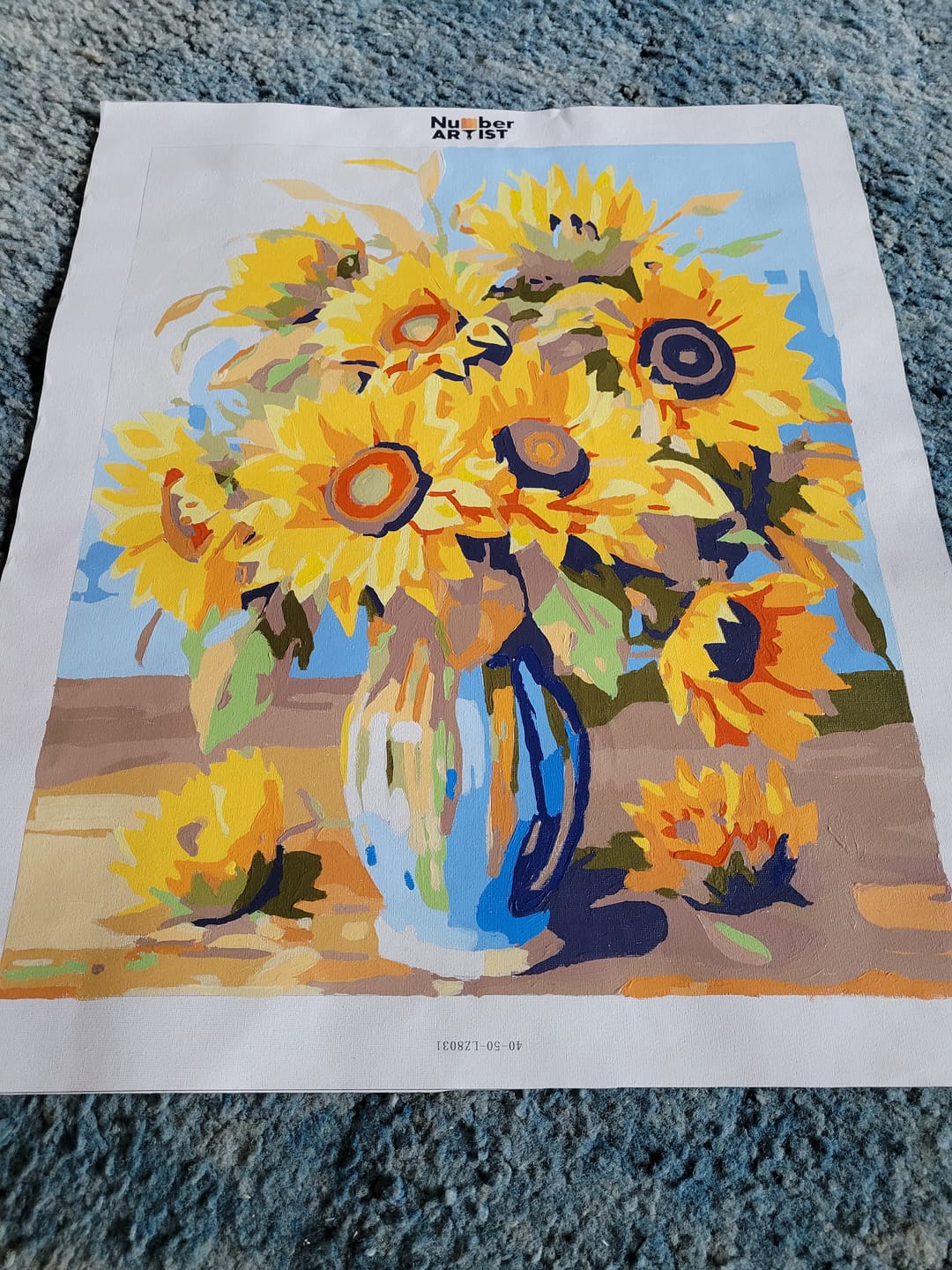 Customer photo review of Vase of Golden Blooms