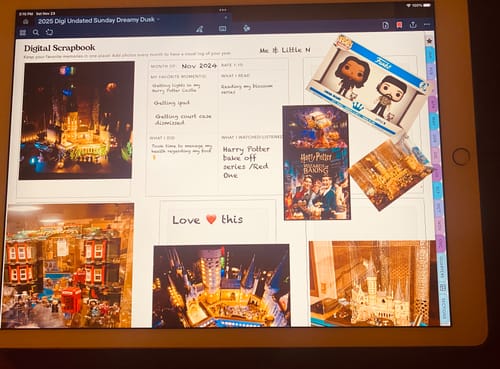 Customer photo review of Digital Seasons of the Year Sticker Book