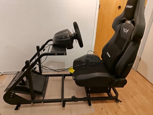 Customer photo review of Sim Racing Caster Wheels