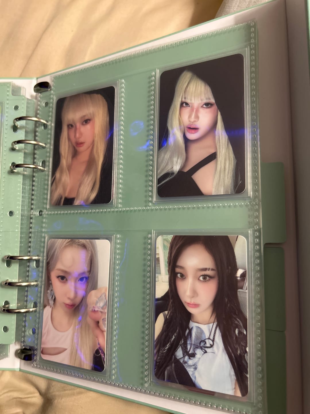 Customer photo review of [Version 2] Custom A5 pages - 4-Pocket - Double-Sleeve