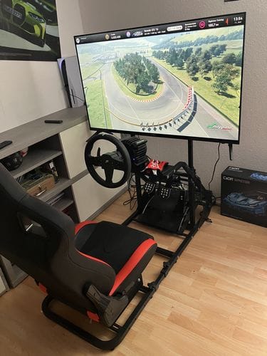 Customer photo review of ART Simulator Single Monitor Mount