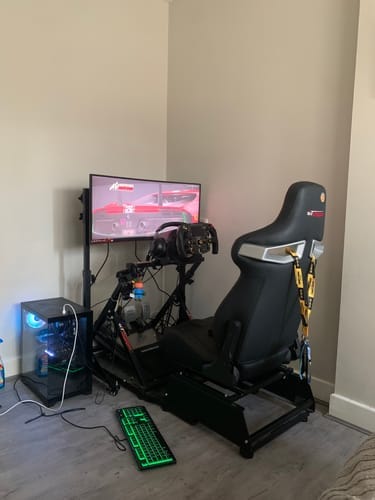 Customer photo review of Portable Monitor Stand