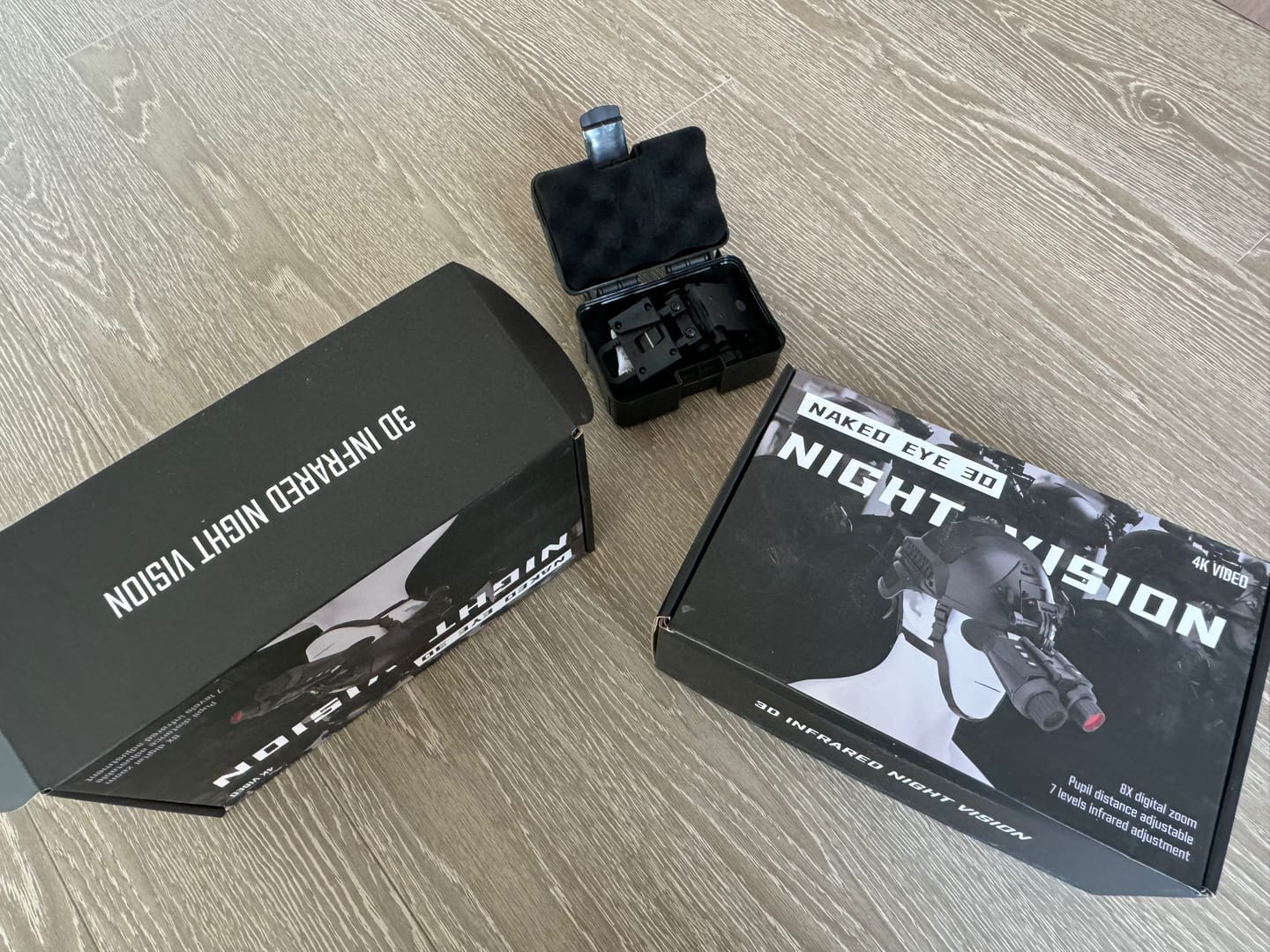 Customer photo review of 4K Tactical Night Vision Goggles Infrared Binoculars for Hunting