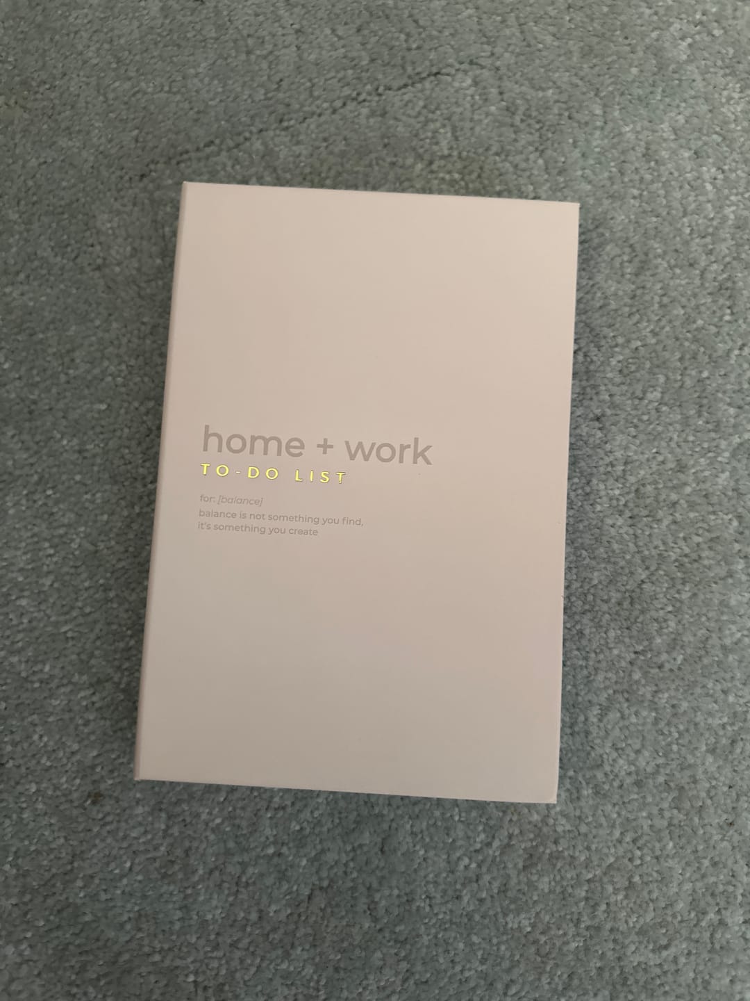 Customer photo review of Home & Work To-Do List