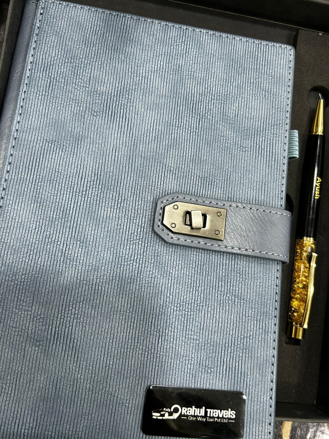 Customer photo review of 2 in 1 Diary Pen Set | Corporate Gift | PrintMine.in