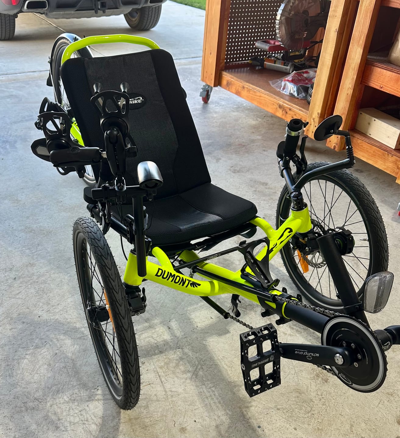 Customer photo review of Cockpit Mount (Horizontal Attachment)