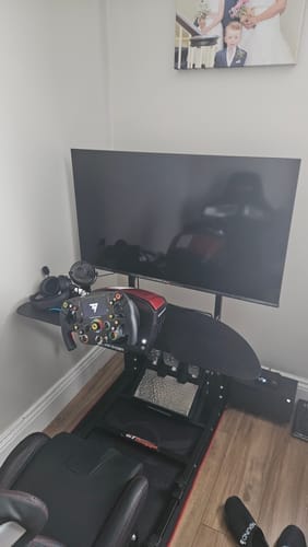 Customer photo review of ART Simulator Single Monitor Mount