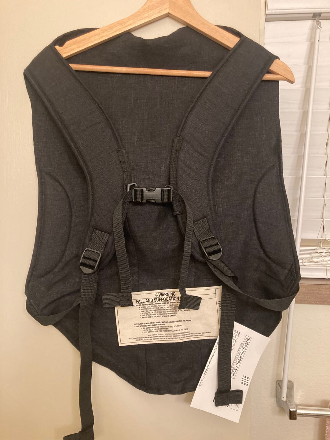 Customer photo review of Toddler Onbuhimo