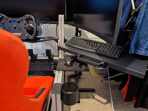 Customer photo review of PRIME Keyboard Tray