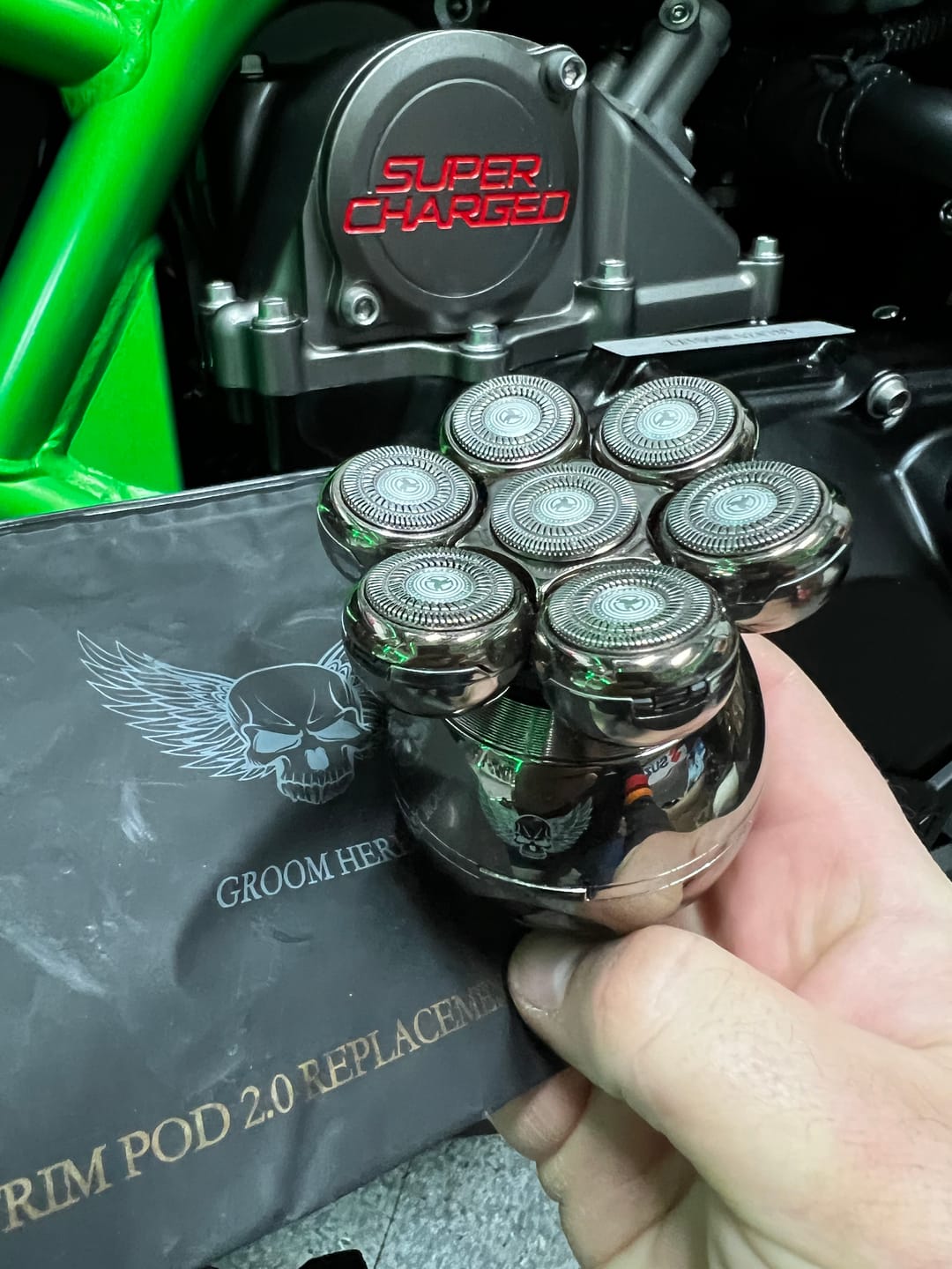 Customer photo review of 7D Floating Replacement Blade