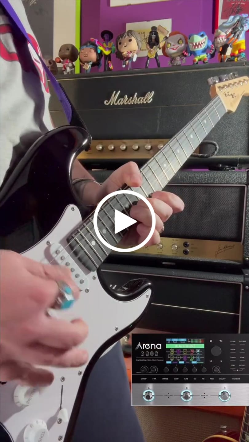 Customer video review of Donner Arena 2000 Pédale Multi-Effets
