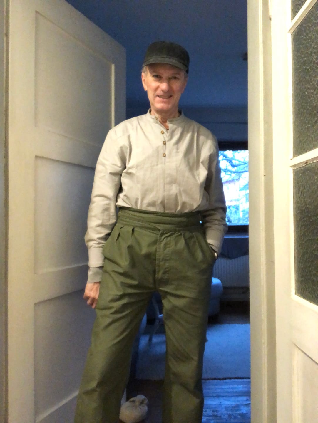 Customer photo review of British Army Gurkha Bermuda Pants - Olive