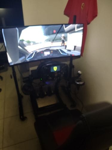 Customer photo review of Portable Monitor Stand