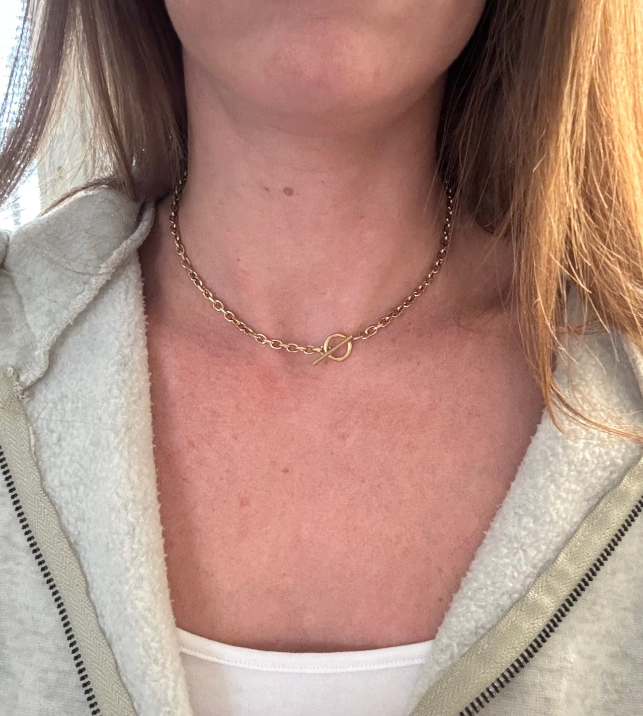Customer photo review of Cuban Choker Necklace