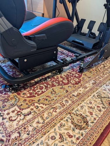 Customer photo review of Sim Racing Caster Wheels