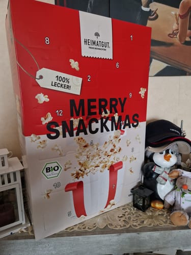 Kundenbewertung mit Foto zu Versand - Adventskalender 2024