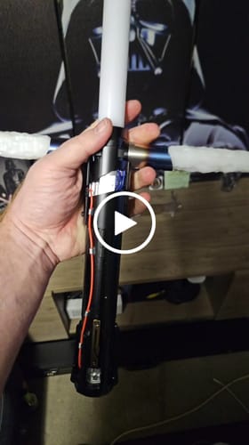 Customer video review of KR hero saber
