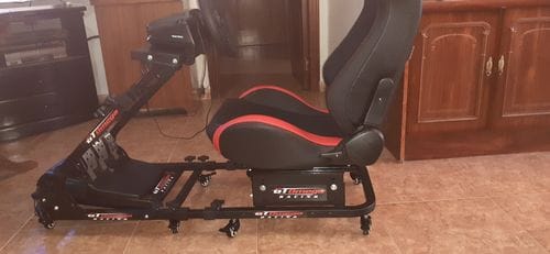 Customer photo review of Sim Racing Caster Wheels