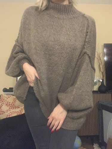 Customer photo review of Oversize Pullover "CasualCozy"