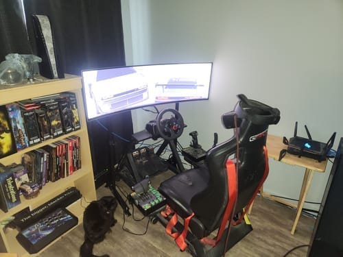Customer photo review of Portable Monitor Stand