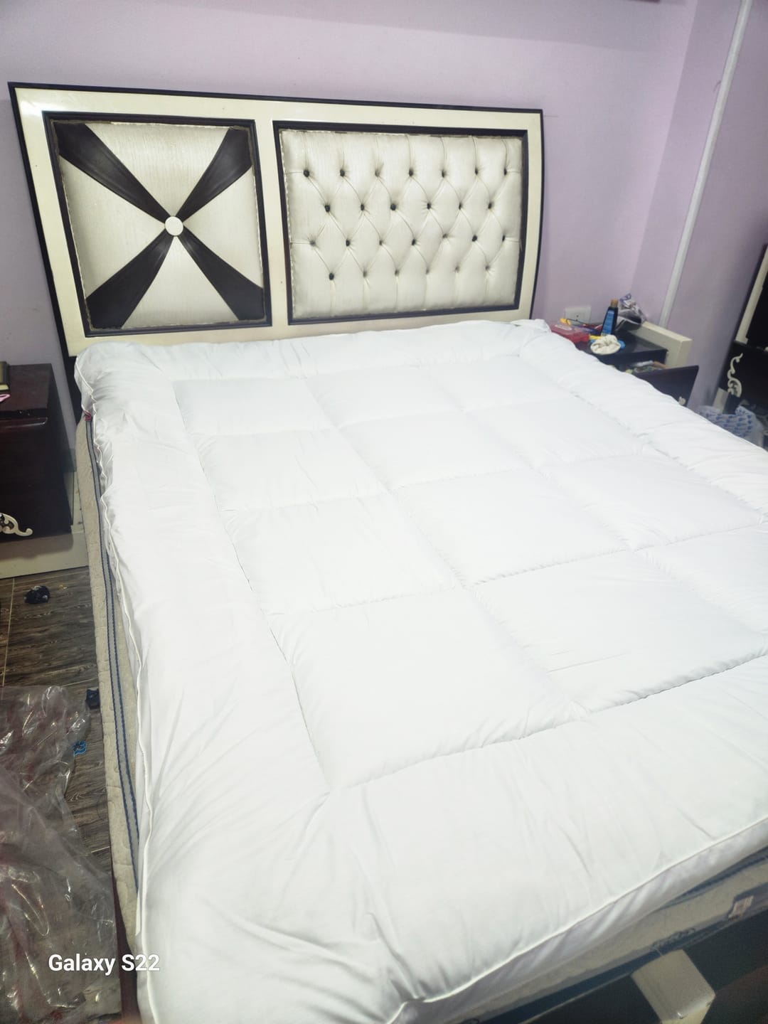 Customer photo review of Fiber Topper Mattress