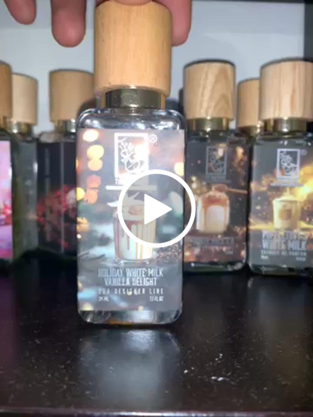 Customer video review of Holiday White Milk Vanilla Delight