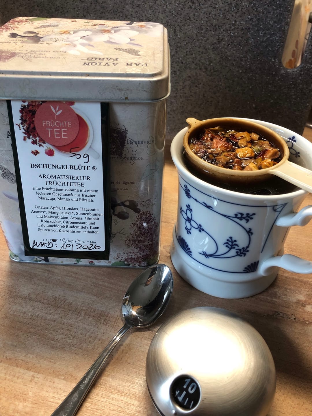 Customer photo review of Früchtetee „Dschungelblüte“