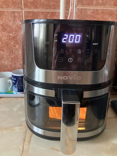 Customer photo review of Air Fryer Novio Grill & Fry
