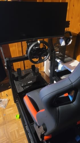 Customer photo review of PRIME Integrated Monitor Mount