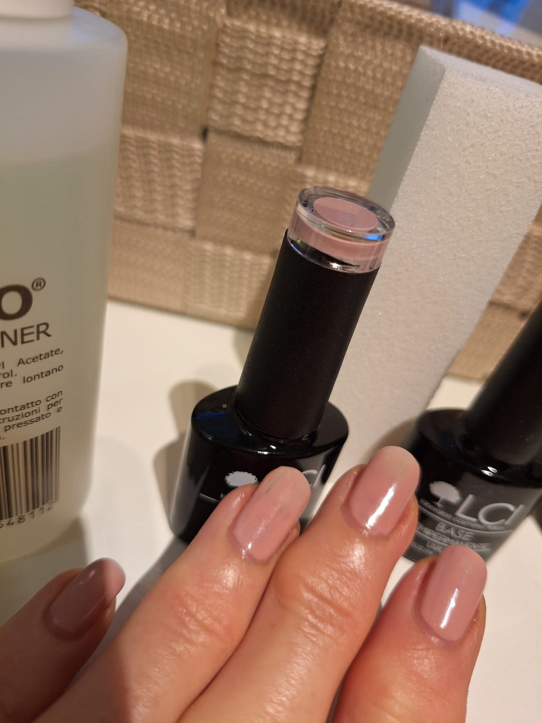 Customer photo review of Smalto Semipermanente LCI -  Nude Iconic Pink