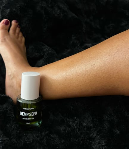 Customer photo review of Hemp Seed Recovery Oil