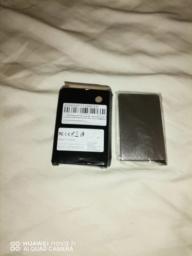 Customer photo review of Metallic Wallet Slim Pop Up RFID Cardholder — Black | KIMLUD