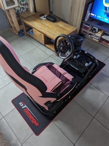Customer photo review of Simulator Floor Mat