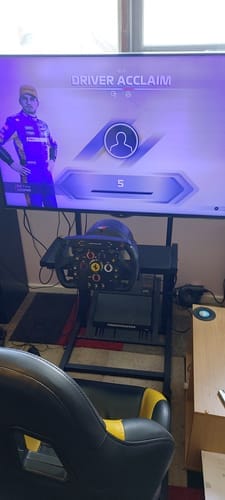 Customer photo review of ART Simulator Single Monitor Mount