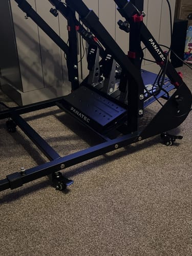 Customer photo review of Sim Racing Caster Wheels