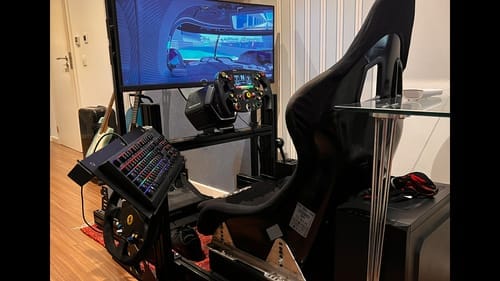 Customer photo review of Portable Monitor Stand