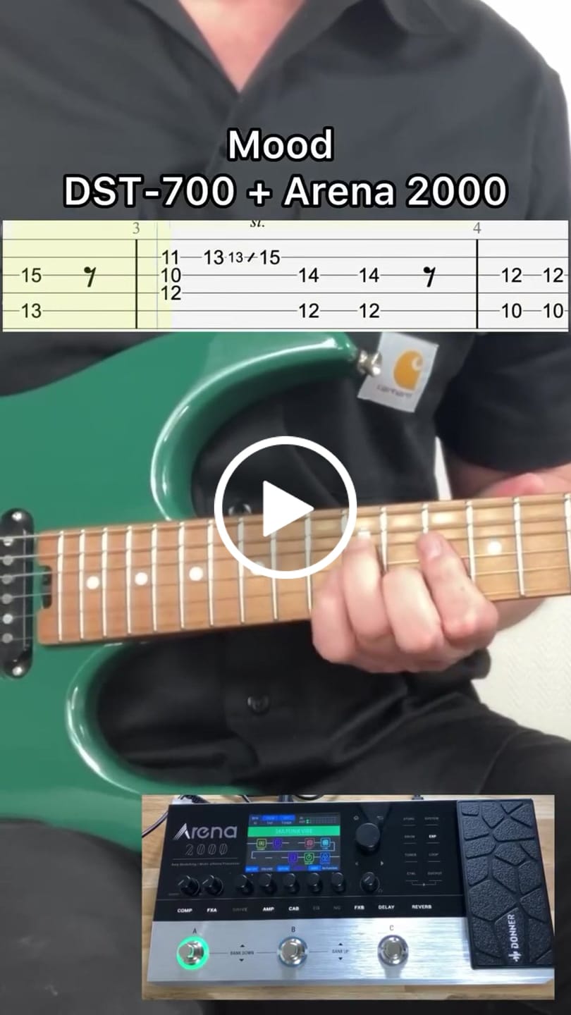 Customer video review of Donner Arena 2000 Pédale Multi-Effets