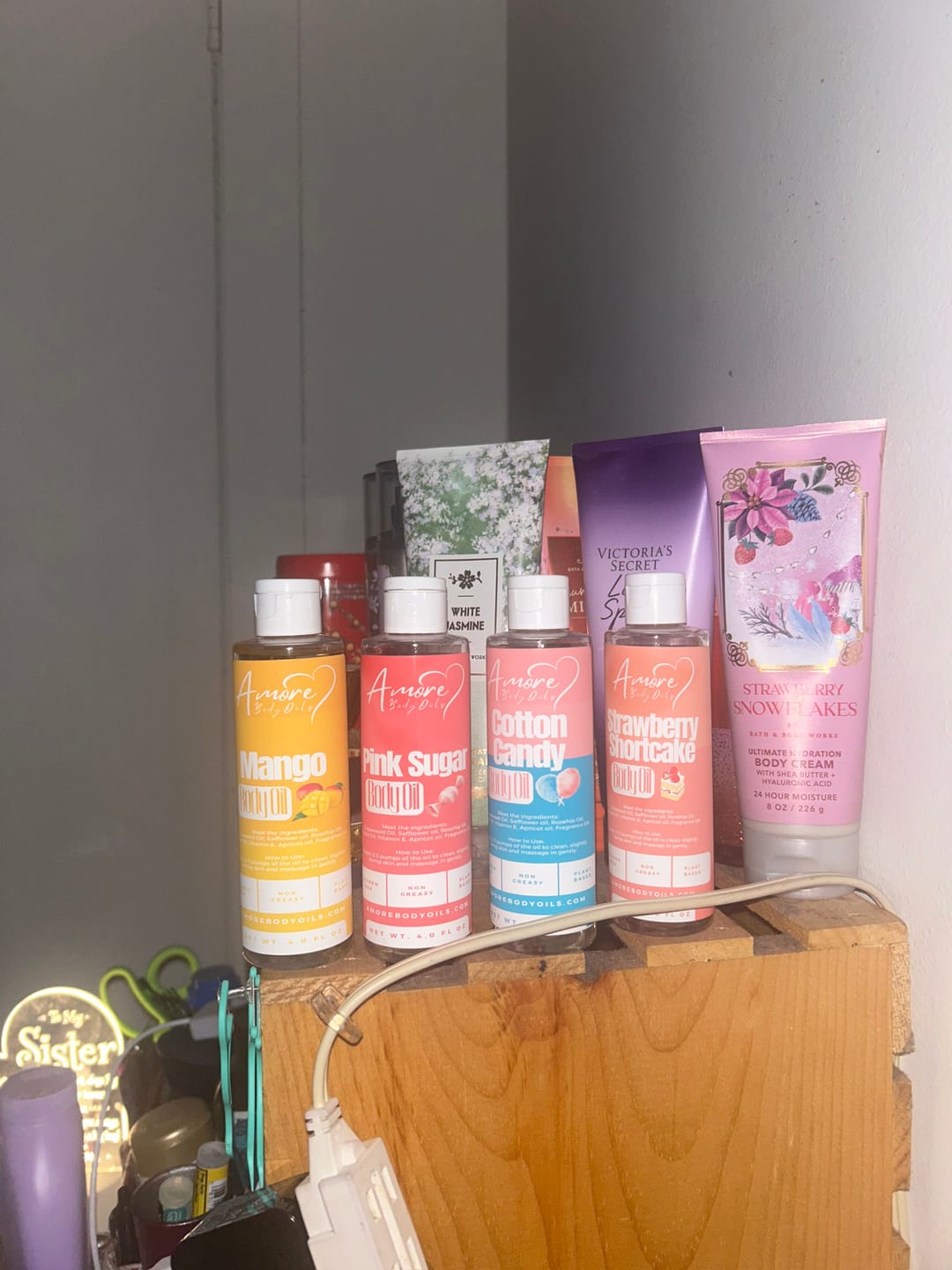 Customer photo review of Pink Sugar - Body Oil