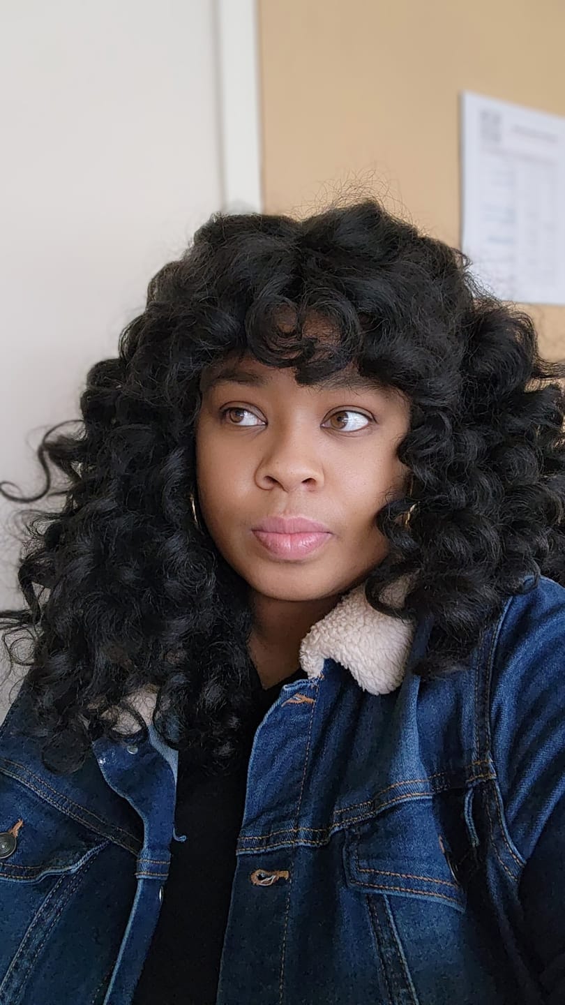 Customer photo review of Sensationnel Dashly Full Wig - UNIT 20