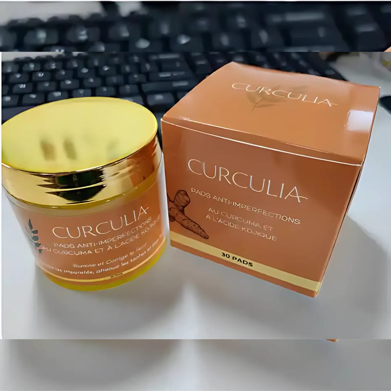 Customer photo review of Pads Nettoyants au Curcuma 3 en 1