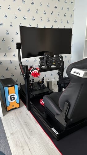 Customer photo review of PRIME Integrated Monitor Mount