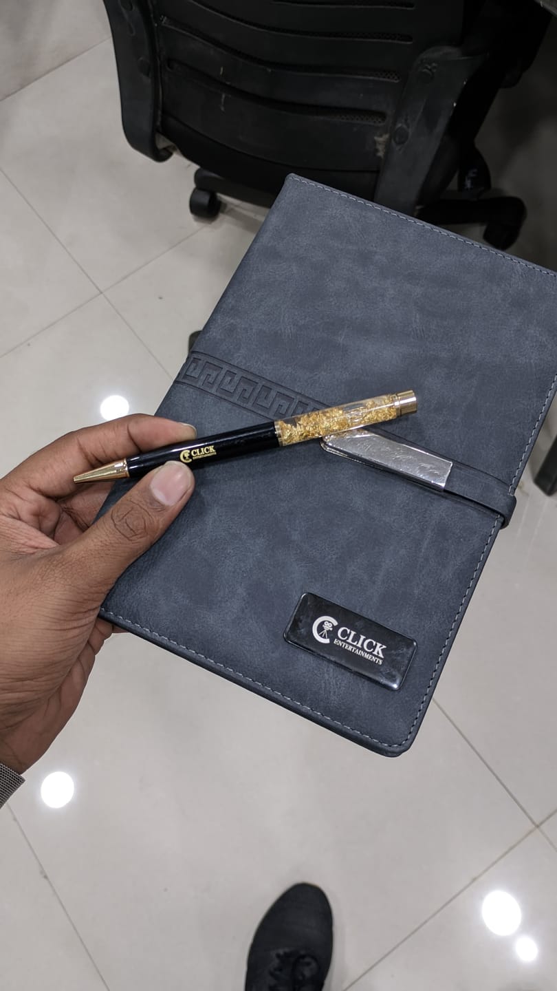 Customer photo review of 2 in 1 Diary Pen Set | Corporate Gift | PrintMine.in
