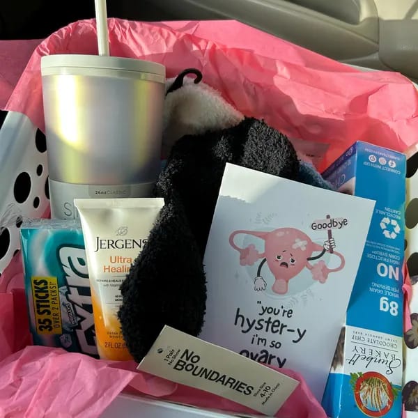 Customer photo review of Hysterectomy Digital Greeting Card: You're Hyster-y...