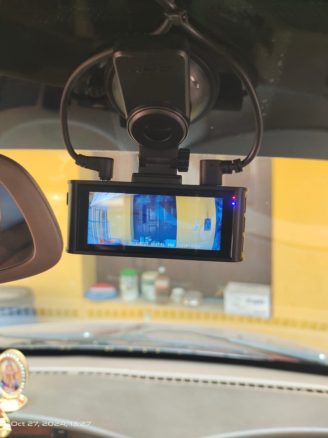 Customer photo review of Redtiger F7NP 4K Front Rear Dash Cam