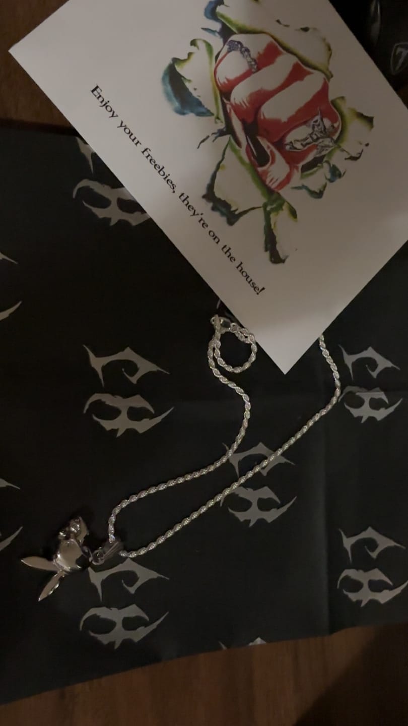 Customer photo review of SKULLBOY PENDANT