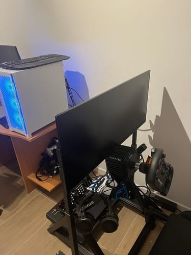 Customer photo review of Portable Monitor Stand