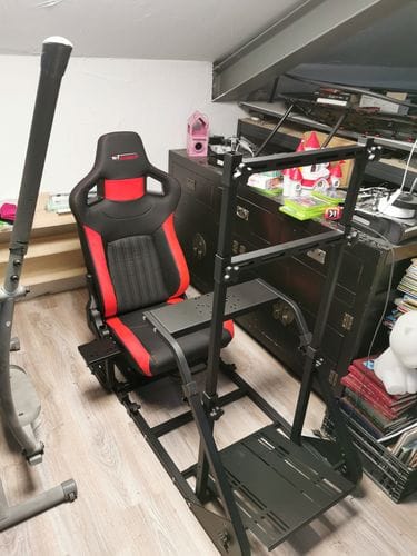 Customer photo review of ART Simulator Single Monitor Mount